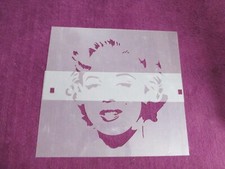 Large 2 Piece Marilyn Monroe Wall Stencil
