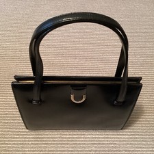 ORIGINAL VINTAGE  BLACK WALDYBAG