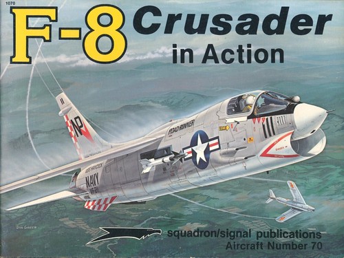 Crusader in action - f-8,