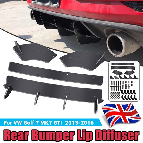 Rear bumper diffuser lip - rear,