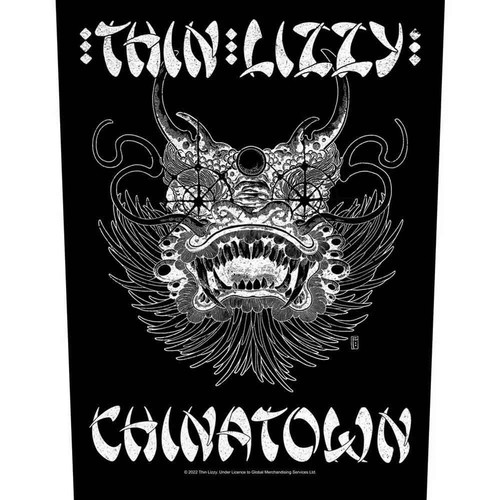Thin lizzy back patch - thin,