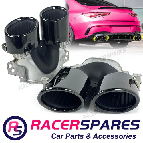 Black tailpipe exhaust - exhaust, tips