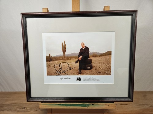Nigel mansell obe - mansell, signed