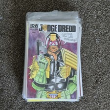 Judge Dredd IDW blank Variant