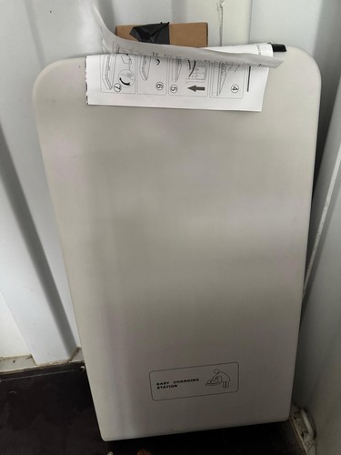 Wall mounted baby changing - wall,