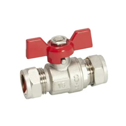 Butterfly ball valve with - valve,