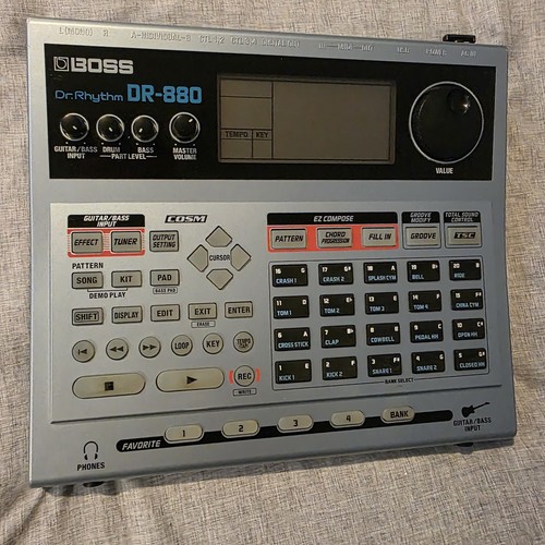 Boss 880 rhythm - dr.,