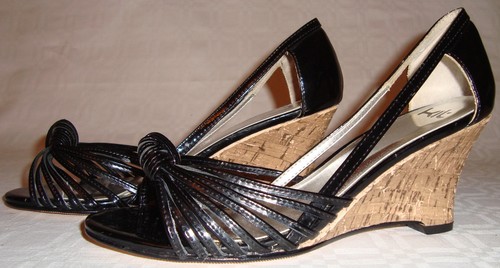 Vintage 80s 90s black patent - 80s/90s,