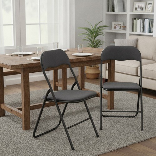 Set folding chairs - 4,