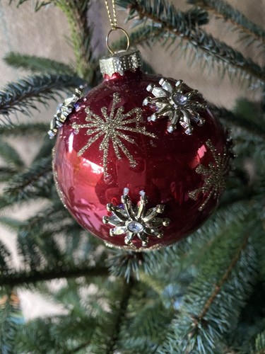 Gisela graham red glass tree - gisela,