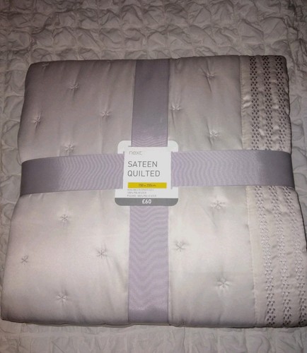 Next sateen quilted bed throw - bed,