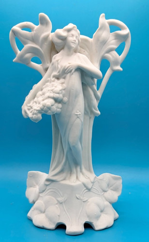 Antique white art nouveau - art,