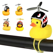 Bicycle Bell Rubber Duck Light