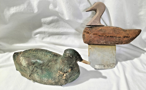 Antique duck decoys 1 - antique, 2x