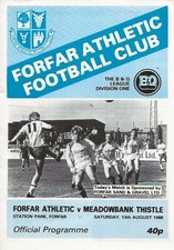 Forfar Athletic v Meadowbank