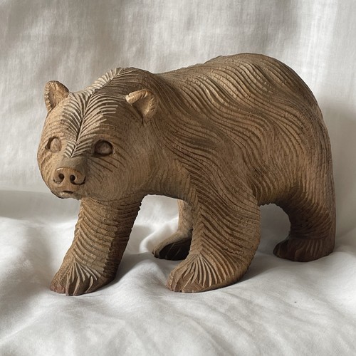 Carved textured wooden inch - carved,
