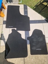 GENUINE MERCEDES BENZ VITO & SPRINTER FRONT RIBBED CARPET  MATS. BLACK  CHARCOAL