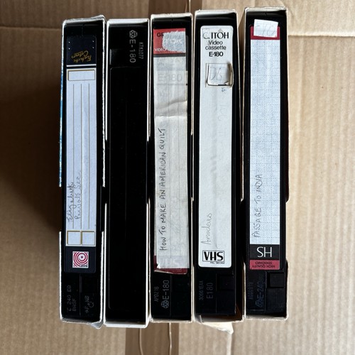 Vhs video cassette - video,