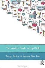 The Insider�"s Guide to Legal Skills by Allbon, Emily Book The Cheap Fast Free