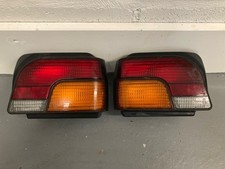 2 Rear Lights Clusters Rover 100 Metro GTM 114SLi Orange indicator Lens