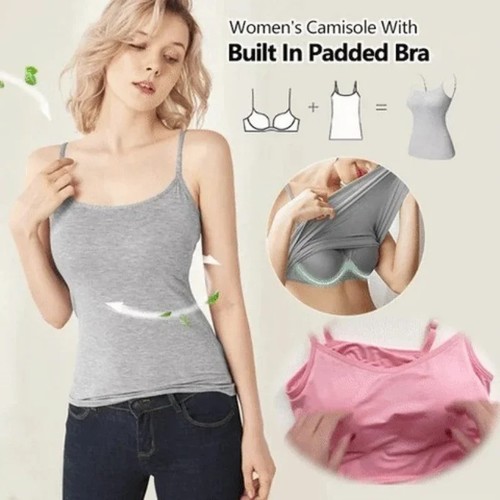 Women built bra padded - women, cami