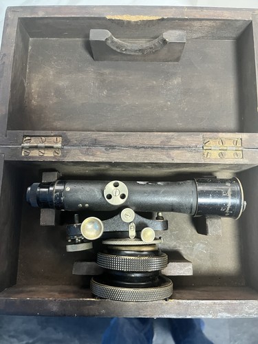 Vintage surveyor dumpy - surveyor’s,
