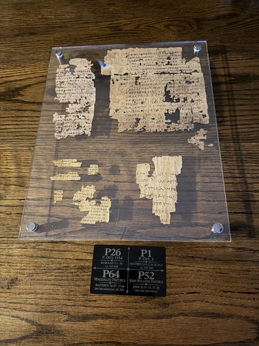 Early new testament papyrus - new,