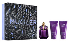 MUGLER ALIEN 30ML EDP SPRAY & 50ML SHOWER MILK & 50ML BODY LOTION- GIFT SET