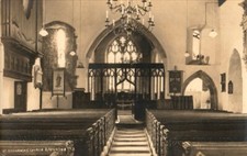 Postcard RPPC Brannocks Church