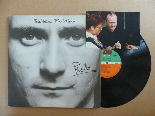 Phil collins signed - phil,