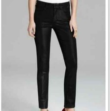 NYDJ Skinny Black Waxed Mole