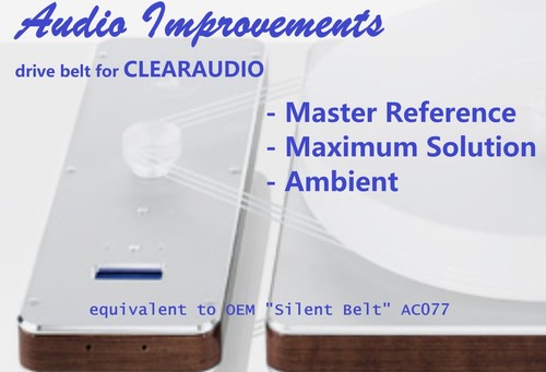 Clearaudio ambient belt drive - clearaudio,
