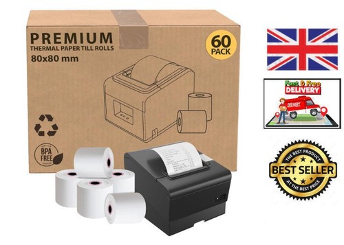 Thermal till rolls - thermal, 80x80mm
