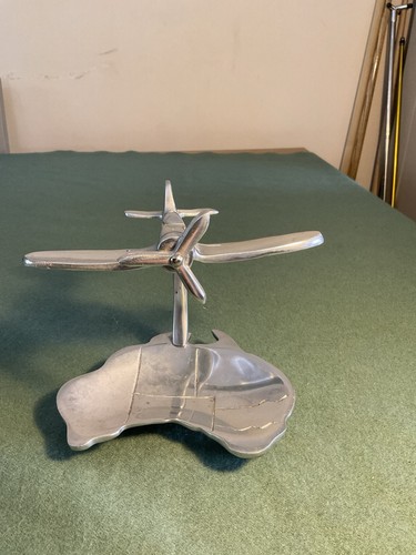 Aluminium coin dish - aluminium, featuring