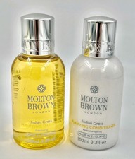 Molton Brown Indian Cress Shampoo & Condotioner 100ml Gift set with Bag
