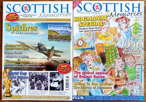 Scottish memories magazine - scottish, x2