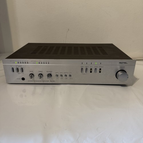 Rotel 500 stereo integrated - rotel,