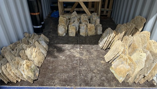 Reclaimed cotswold stone roof - reclaimed,