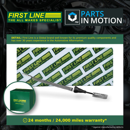 Handbrake cable fits - cable,