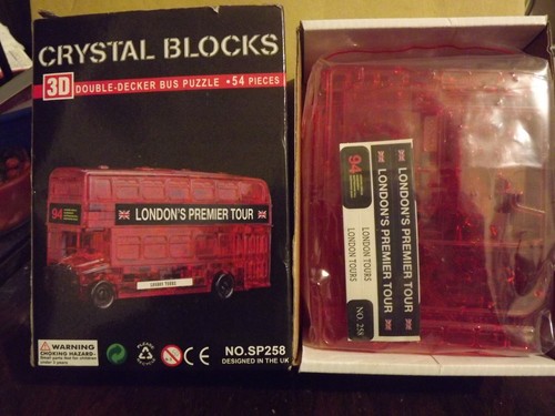 Crystal blocks london double - crystal,