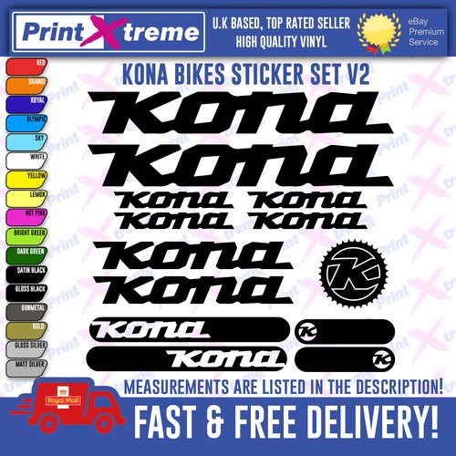 Kona bikes vinyl - kona,