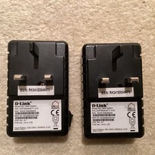 2 x D-Link DHP-300AV Powerline