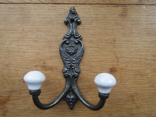 French ceramic hook - ceramic,