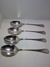 Set of four silver plated
