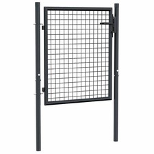 Mesh garden gate - mesh, galvanised