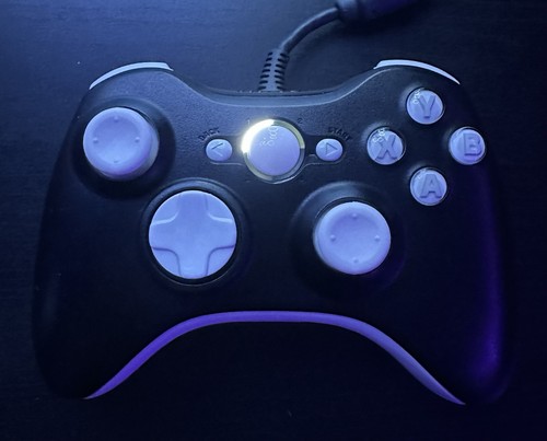 Black white xbox 360 scuf - xbox,