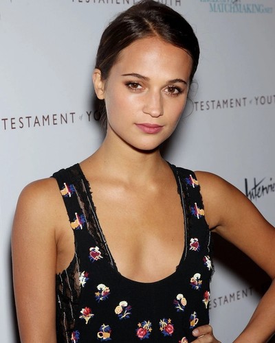 Alicia vikander photo - alicia,