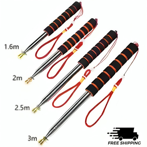 Extendable flagpole stainless - extendable,