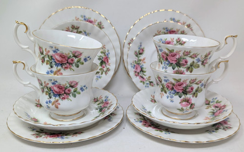 Royal albert moss rose - albert, tea