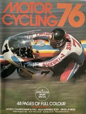 Vintage Automobilia MOTORCYCLING 76 John Player Sport Special Book